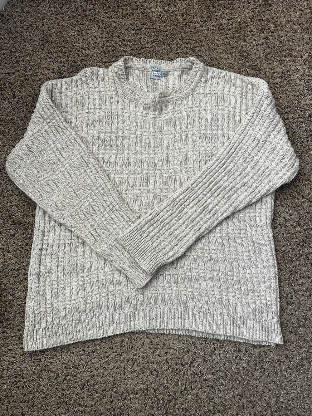 Men's Crewneck Knitted Sweater